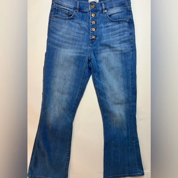 LOFT High Rise Blue Jeans - 28 - Picture 5 of 13